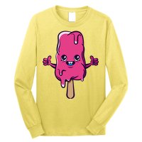 Happy Melting Popsicle Long Sleeve Shirt