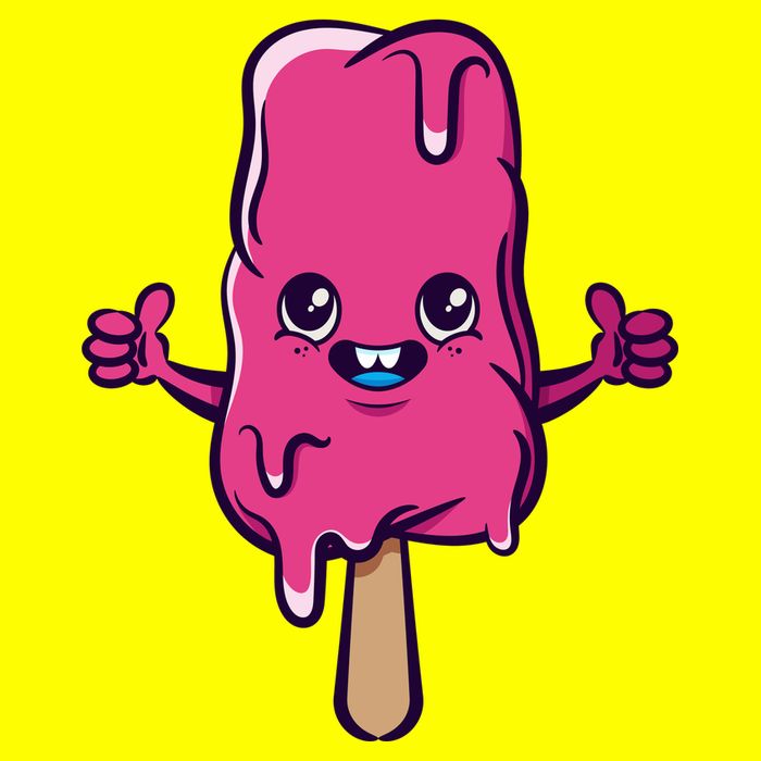Happy Melting Popsicle Long Sleeve Shirt
