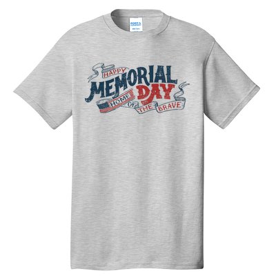 Happy Memorial Day Tall T-Shirt