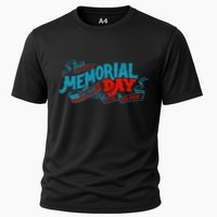 Happy Memorial Day Cooling Performance Crew T-Shirt