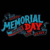 Happy Memorial Day 7-Panel Snapback Hat