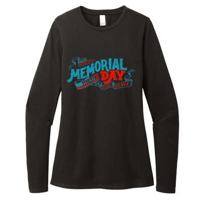 Happy Memorial Day Womens CVC Long Sleeve Shirt