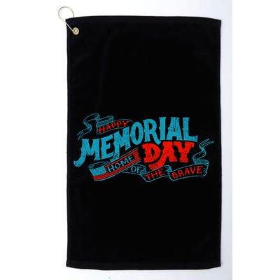Happy Memorial Day Golf Towel