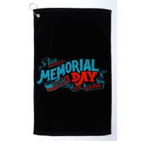 Happy Memorial Day Golf Towel