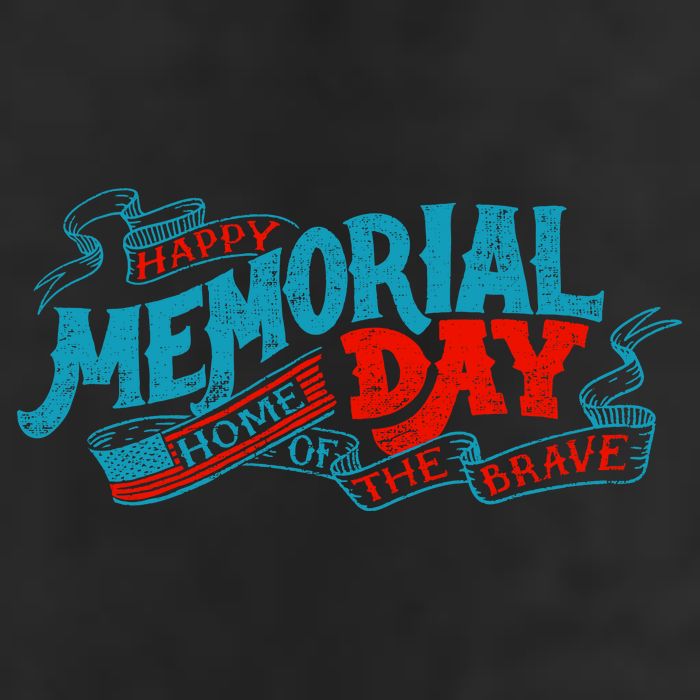 Happy Memorial Day Golf Towel