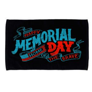 Happy Memorial Day Microfiber Hand Towel