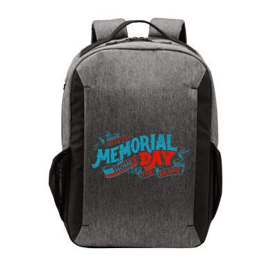 Happy Memorial Day Vector Backpack