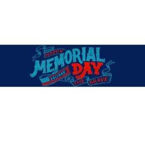 Happy Memorial Day Bumper Sticker