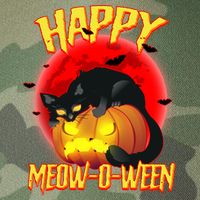 Happy Meow-O-Ween Legacy Tie Dye Trucker Hat