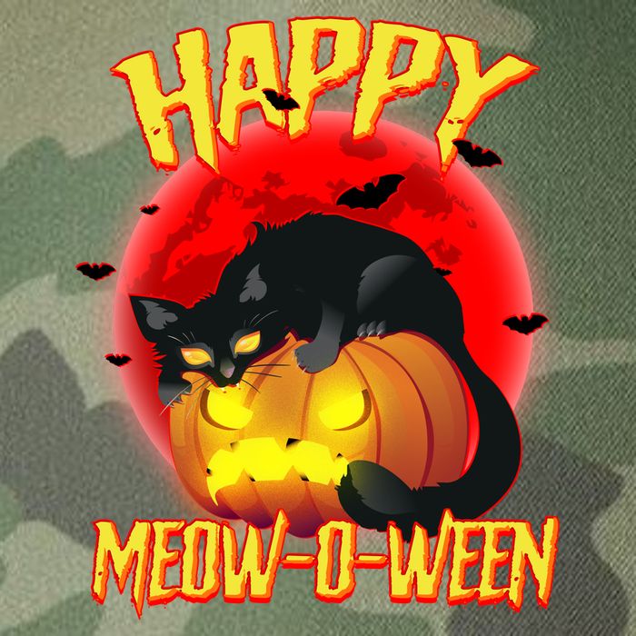 Happy Meow-O-Ween Legacy Tie Dye Trucker Hat