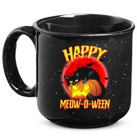 Happy Meow-O-Ween 15oz Campfire Ceramic Mug