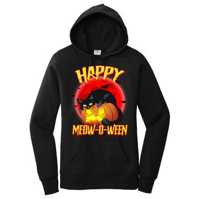 Happy Meow-O-Ween Women's Pullover Hoodie