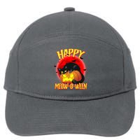 Happy Meow-O-Ween 7-Panel Snapback Hat