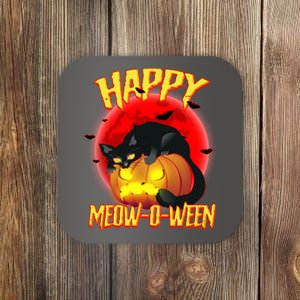 Happy Meow-O-Ween Coaster