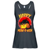Happy Meow-O-Ween Ladies Essential Flowy Tank