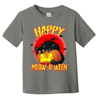 Happy Meow-O-Ween Toddler T-Shirt
