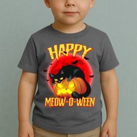 Happy Meow-O-Ween Toddler T-Shirt