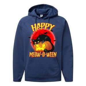 Happy Meow-O-Ween Performance Fleece Hoodie