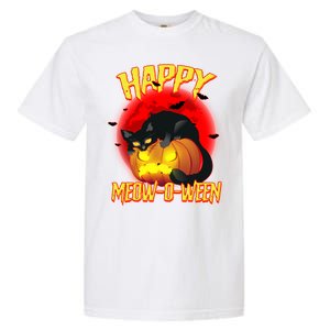 Happy Meow-O-Ween Garment-Dyed Heavyweight T-Shirt