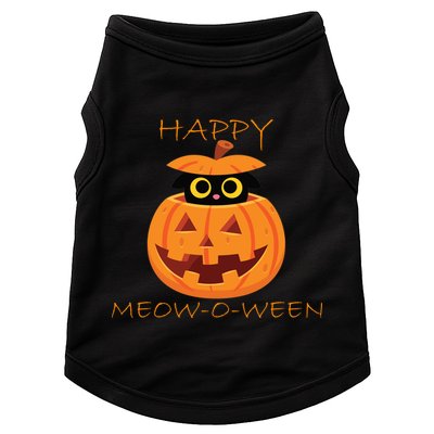 Happy Meow-O-Ween Halloween Doggie Tank
