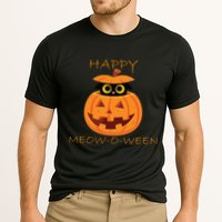Happy Meow-O-Ween Halloween Performance Shirt
