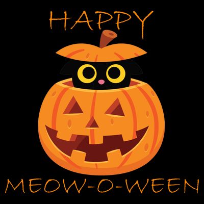 Happy Meow-O-Ween Halloween T-Shirt