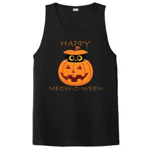 Happy Meow-O-Ween Halloween PosiCharge Competitor Tank