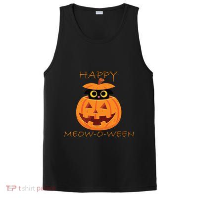 Happy Meow-O-Ween Halloween PosiCharge Competitor Tank