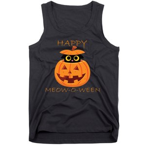 Happy Meow-O-Ween Halloween Tank Top