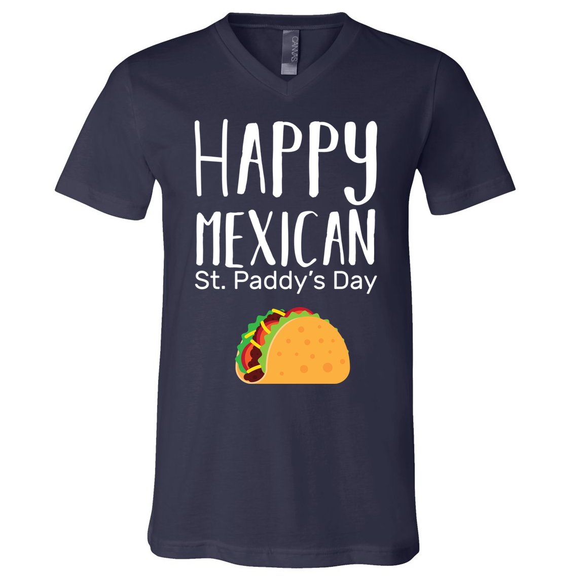 Happy Mexican St. Paddy's Day V-Neck T-Shirt