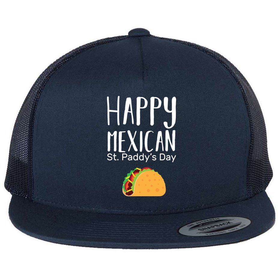 Happy Mexican St. Paddy's Day Flat Bill Trucker Hat
