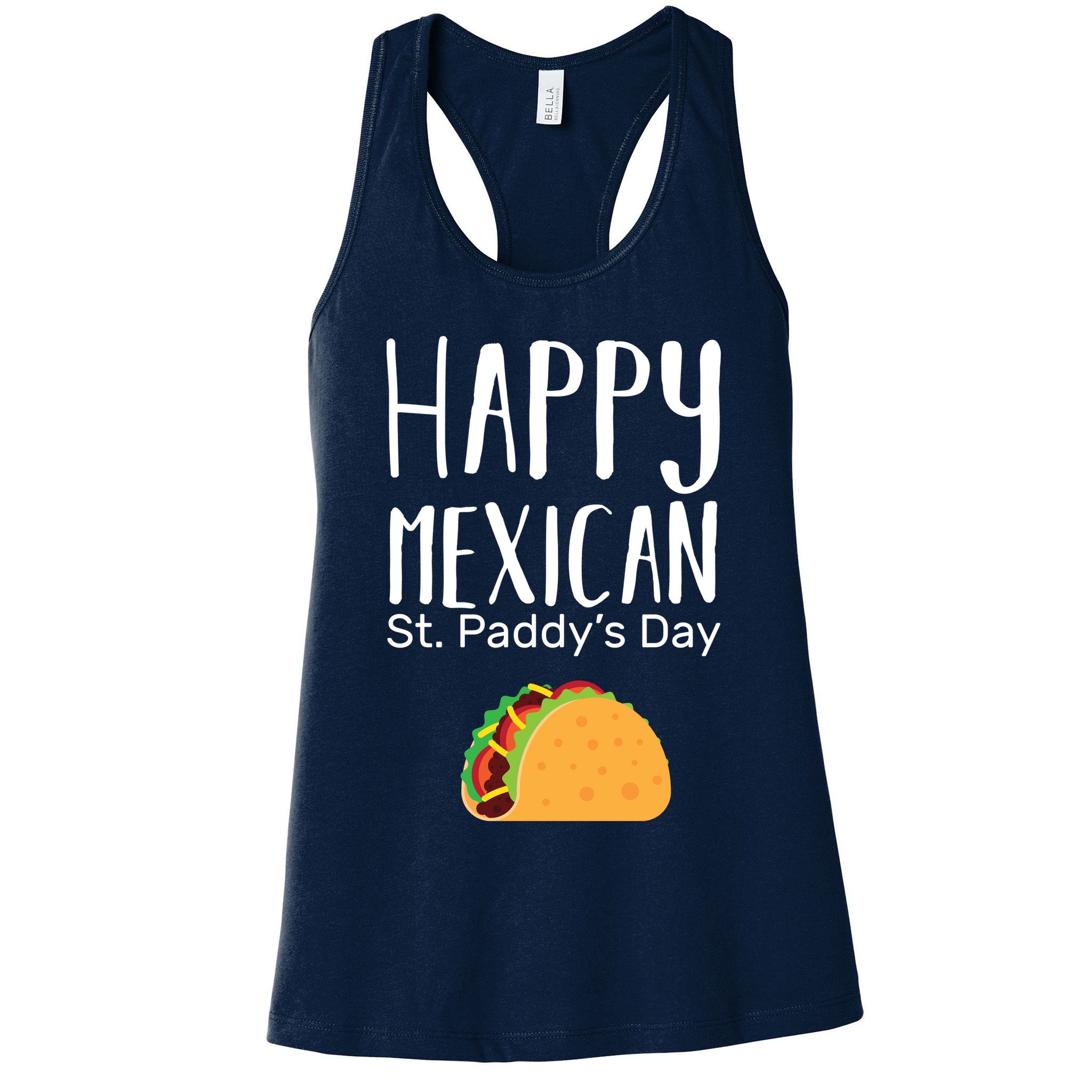 Happy Mexican St. Paddy's Day Womens Tank Top