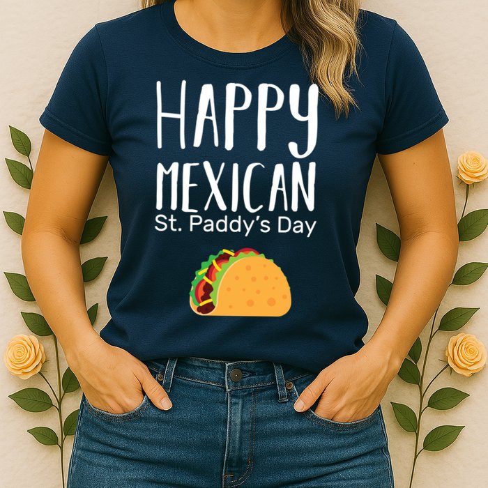 Happy Mexican St. Paddy's Day Womens T-Shirt