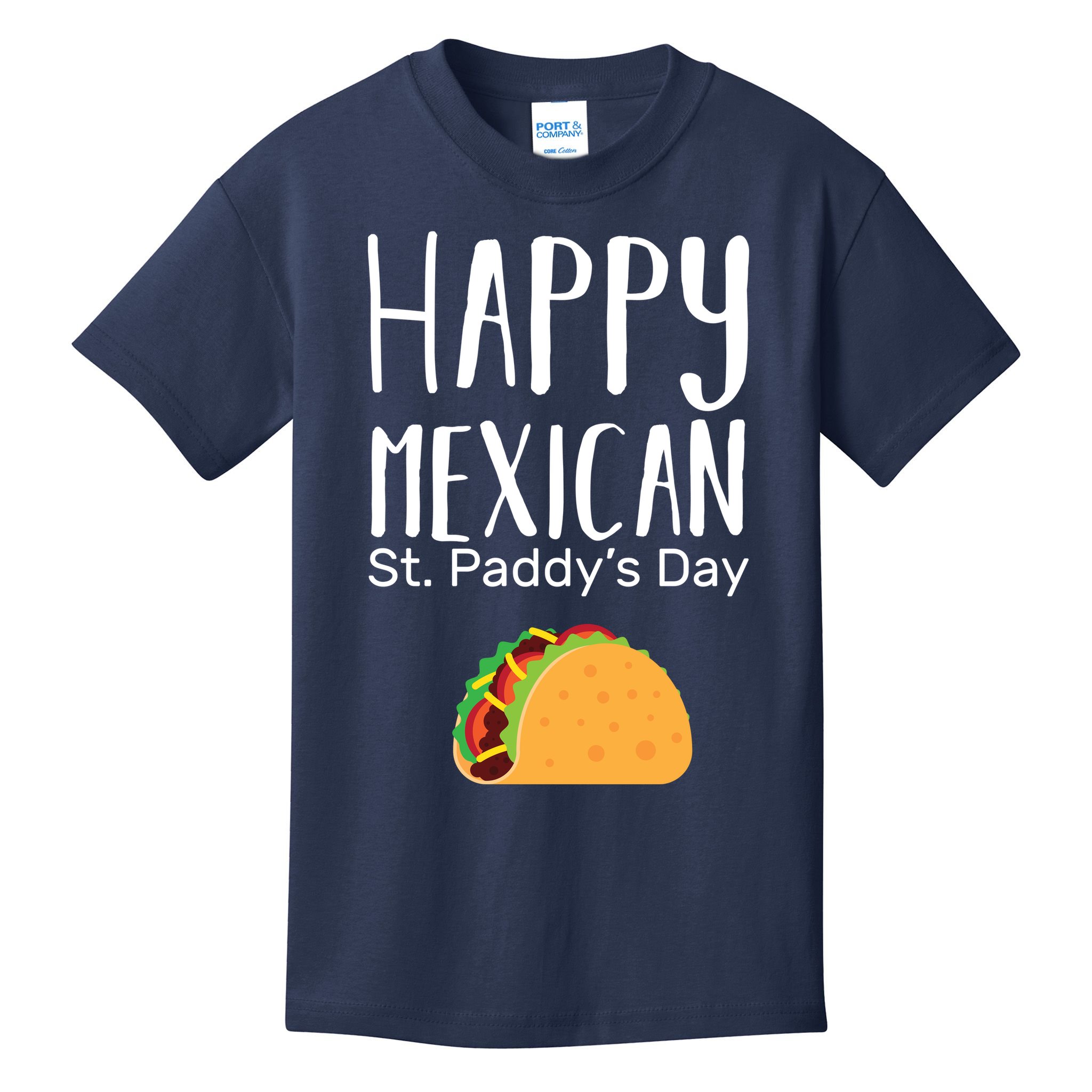 Happy Mexican St. Paddy's Day Kids T-Shirt