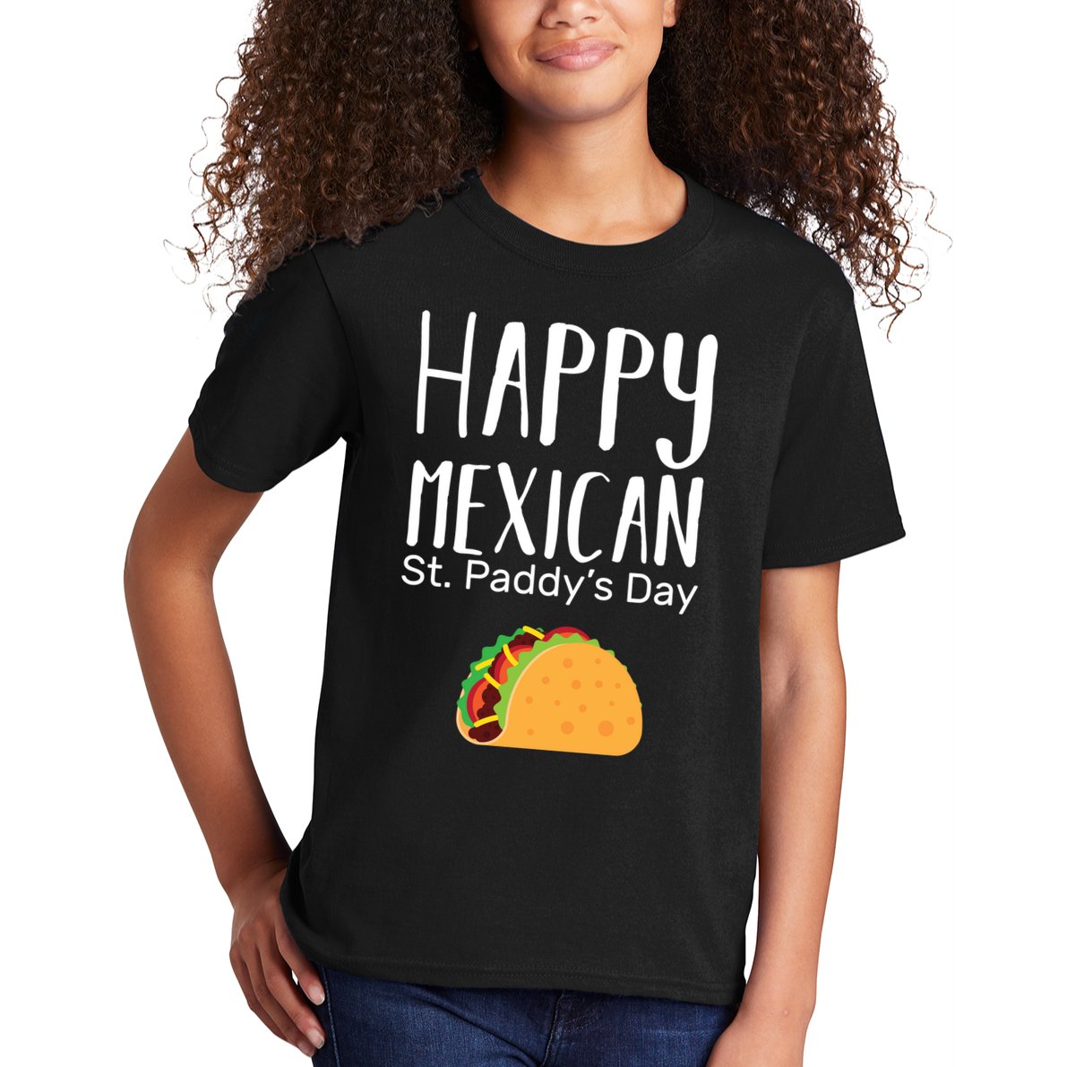 Happy Mexican St. Paddy's Day Kids T-Shirt