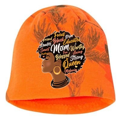 Happy Mother’s Day Mom Queen African American Kati - Camo Knit Beanie