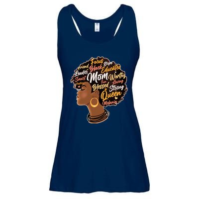 Happy Mother’s Day Mom Queen African American Ladies Essential Flowy Tank