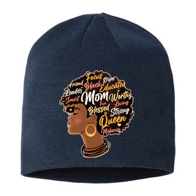 Happy Mother’s Day Mom Queen African American Sustainable Beanie