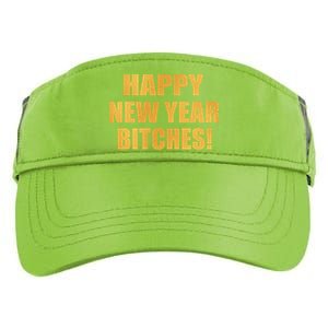 Happy New Year Bitches Adult Drive Performance Visor