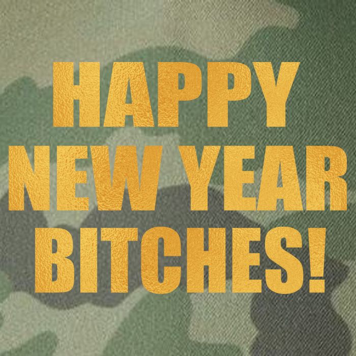 Happy New Year Bitches Legacy Tie Dye Trucker Hat