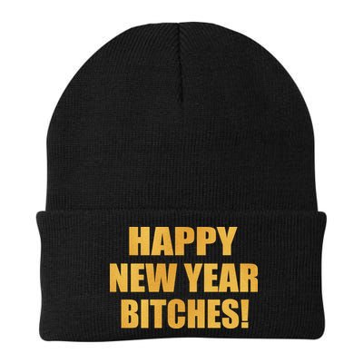 Happy New Year Bitches Knit Cap Winter Beanie