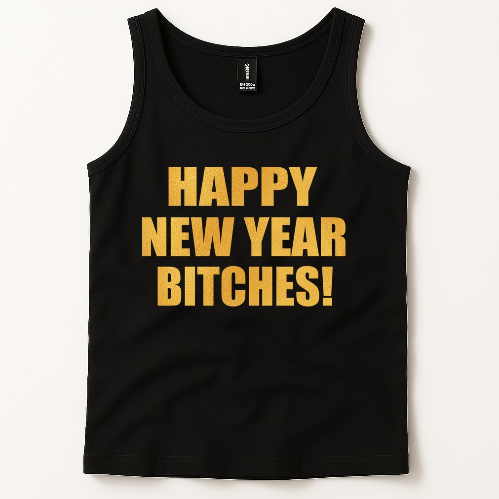 Happy New Year Bitches Tank Top