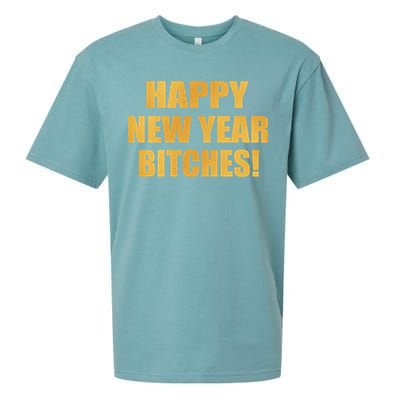 Happy New Year Bitches Sueded Cloud Jersey T-Shirt