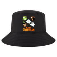 Happy OWLween Halloween Cute Cool Comfort Performance Bucket Hat