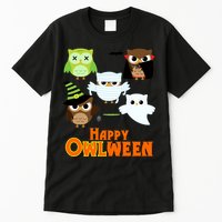 Happy OWLween Halloween Cute Tall T-Shirt
