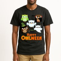 Happy OWLween Halloween Cute Tall T-Shirt