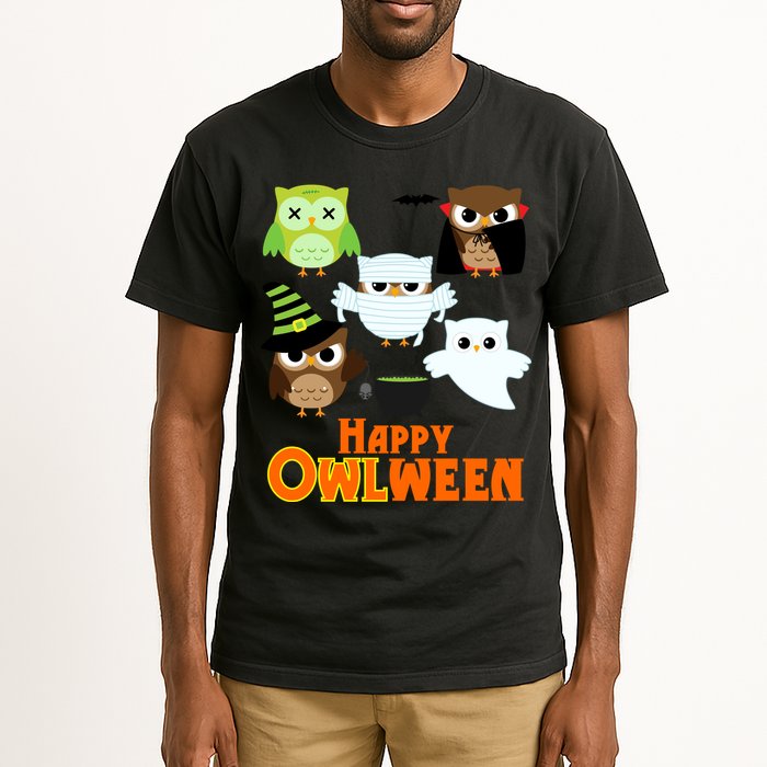 Happy OWLween Halloween Cute Tall T-Shirt