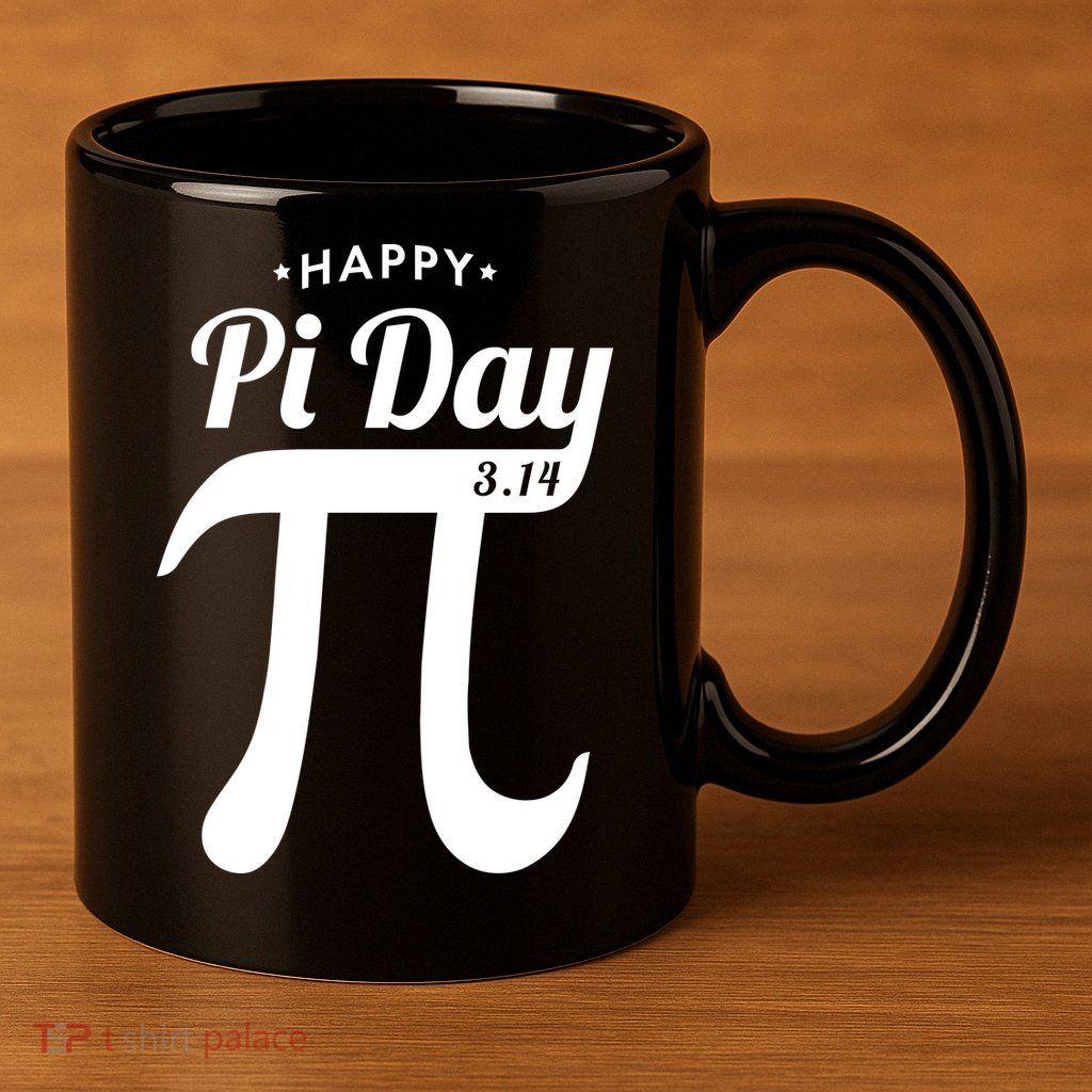 Happy Pi Day 3.14 11oz C Handle Ceramic Mug