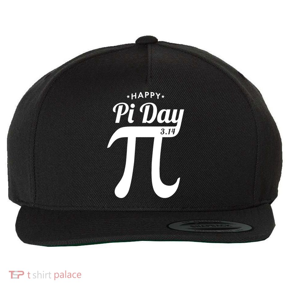 Happy Pi Day 3.14 Wool Snapback Cap