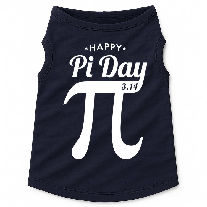 Happy Pi Day 3.14 Doggie Tank